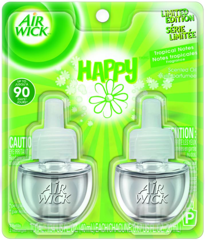 AIR WICK® Scented Oil - Happy Tropical Notes (Discontinued)
